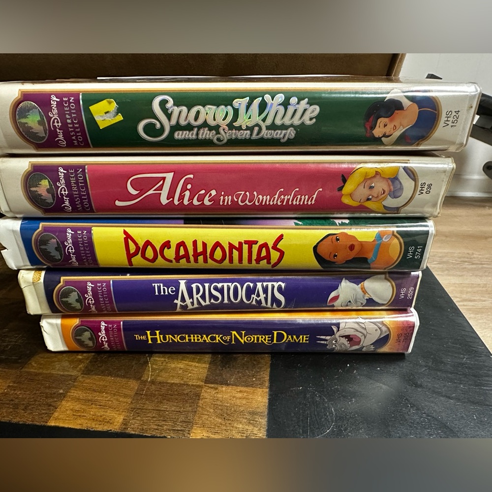 Disney Classic VHS Collection 
Masterpiece edition